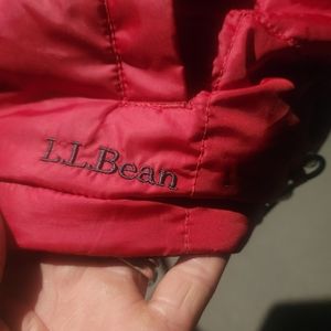 Men's reversible LL bean puffer vest